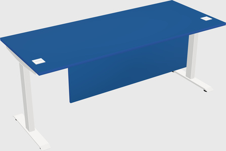 Single motor electric desk