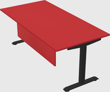 Single motor electric desk