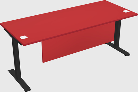 Single motor electric desk
