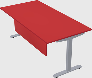 Single motor electric desk