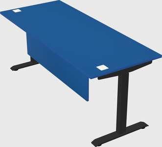 Single motor electric desk