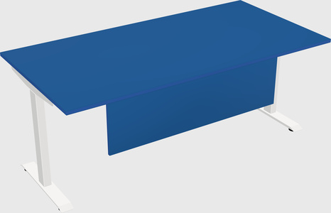 Single motor electric desk
