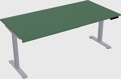 Single motor electric desk