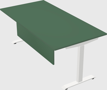 Single motor electric desk