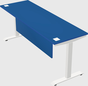 Single motor electric desk