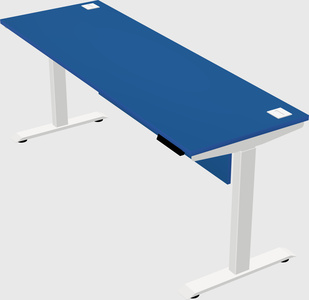 Single motor electric desk