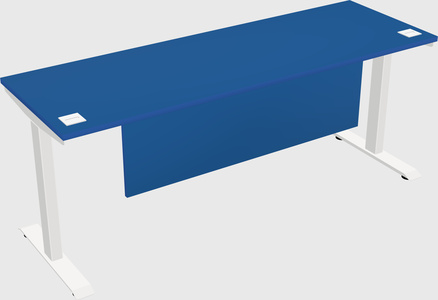 Single motor electric desk