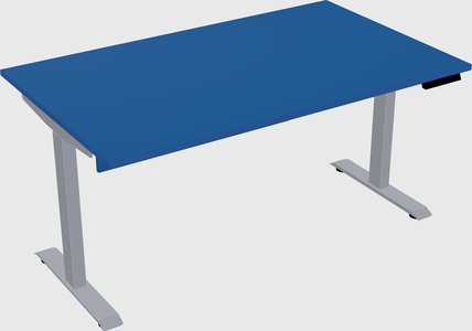Single motor electric desk