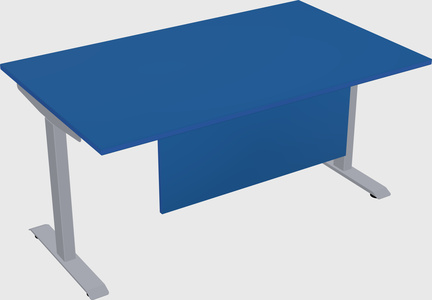 Single motor electric desk