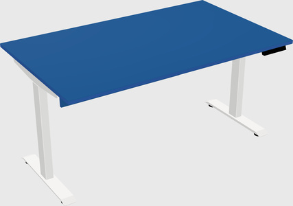 Single motor electric desk