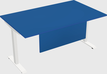Single motor electric desk