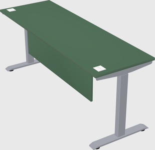 Single motor electric desk