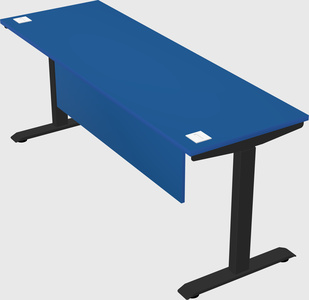 Single motor electric desk