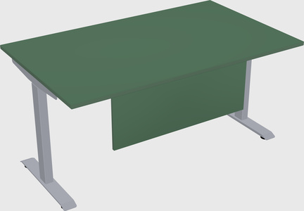 Single motor electric desk