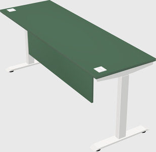 Single motor electric desk