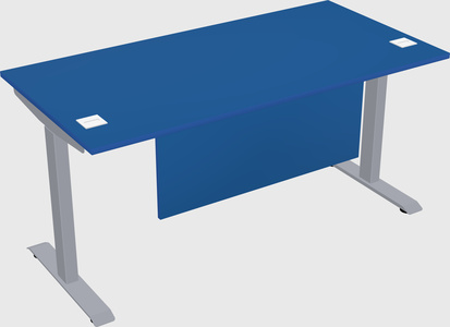 Single motor electric desk