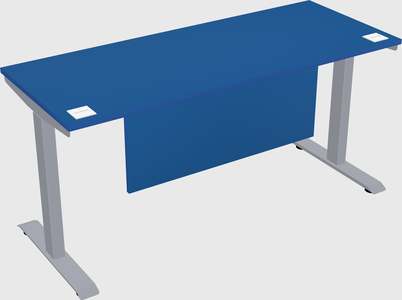 Single motor electric desk