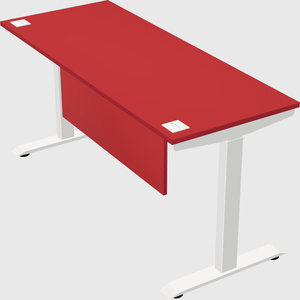 Single motor electric desk