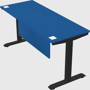 Single motor electric desk
