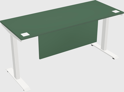 Single motor electric desk