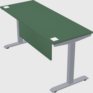 Single motor electric desk