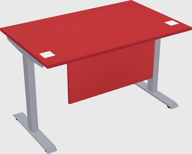Single motor electric desk
