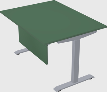 Single motor electric desk