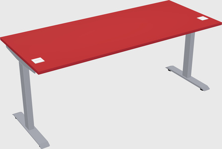 Single motor electric desk