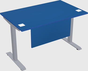 Single motor electric desk