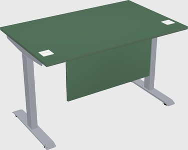 Single motor electric desk