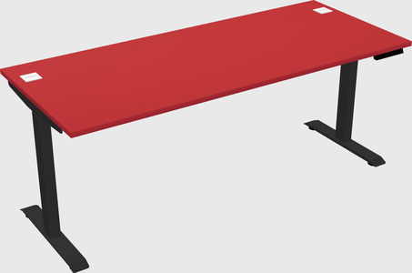 Single motor electric desk