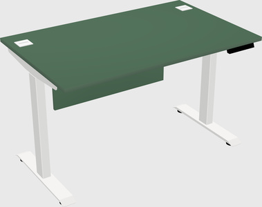 Single motor electric desk