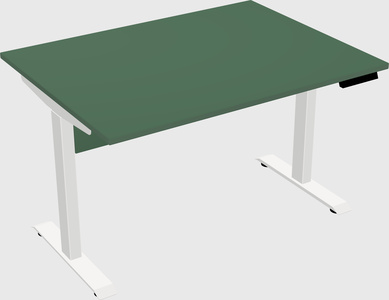 Single motor electric desk