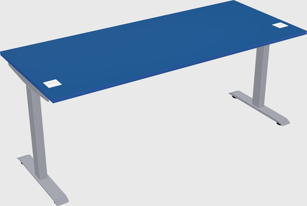Single motor electric desk