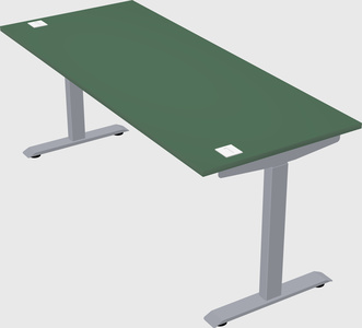 Single motor electric desk