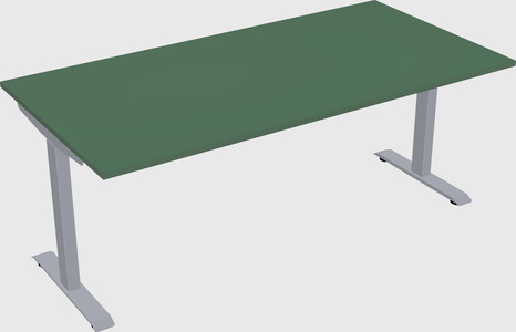 Single motor electric desk