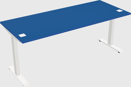 Single motor electric desk