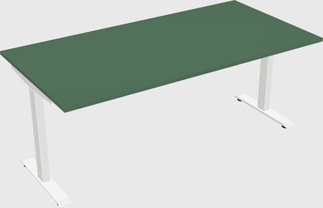 Single motor electric desk
