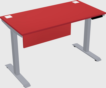 Single motor electric desk