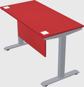 Single motor electric desk