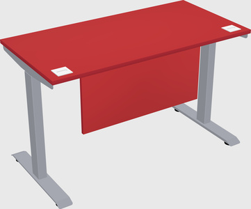 Single motor electric desk