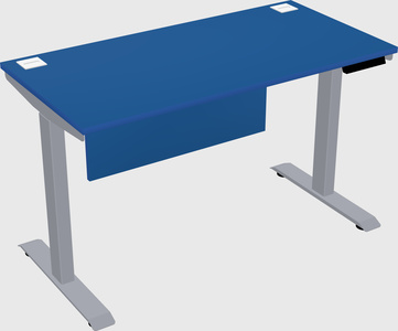 Single motor electric desk