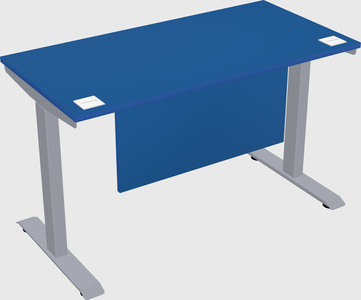 Single motor electric desk