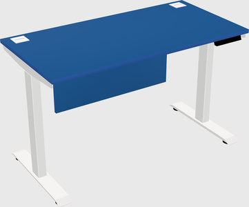 Single motor electric desk