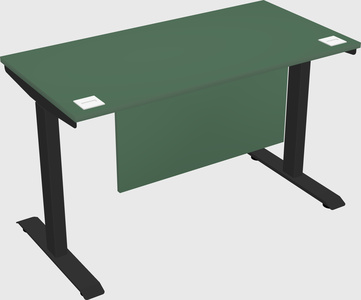 Single motor electric desk