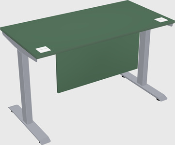 Single motor electric desk
