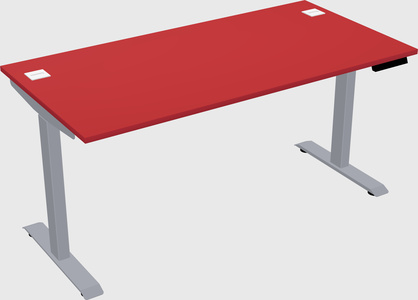 Single motor electric desk