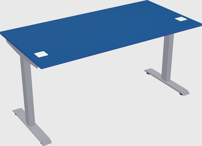 Single motor electric desk