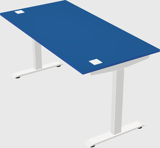 Single motor electric desk