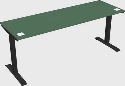 Single motor electric desk